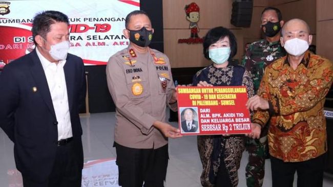 Ramai Jadi Perbincangan Sosok Akidi Tio Sumbang Rp 2T untuk Penanganan Covid di Palembang